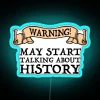 Brighten Your Space with a Fierce Retro Historical Neon Sign