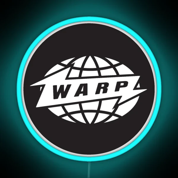 Warp Black RGB Neon Sign