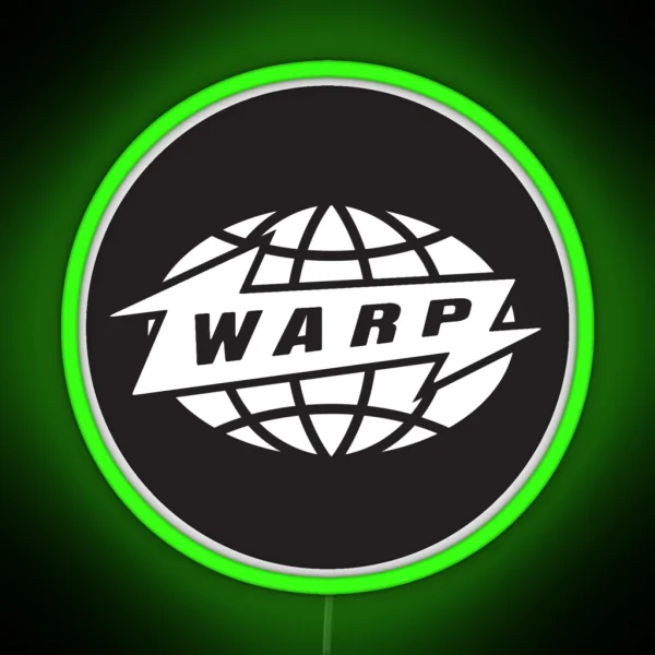 Warp Black RGB Neon Sign