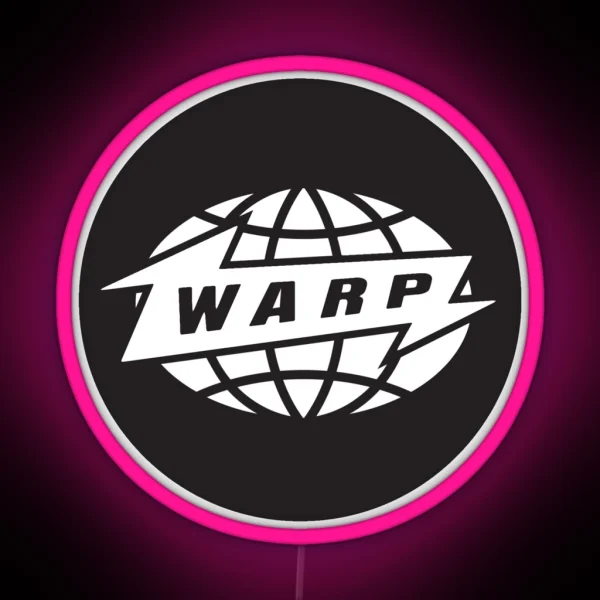 Warp Black RGB Neon Sign