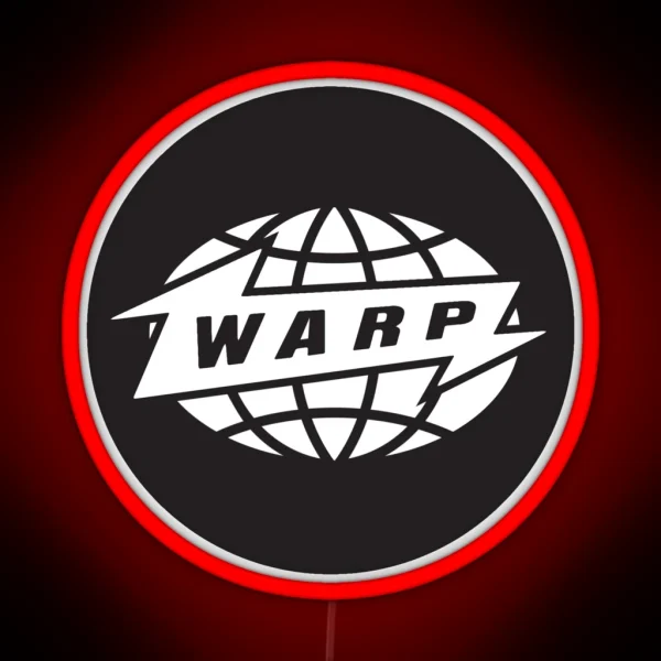 Warp Black RGB Neon Sign