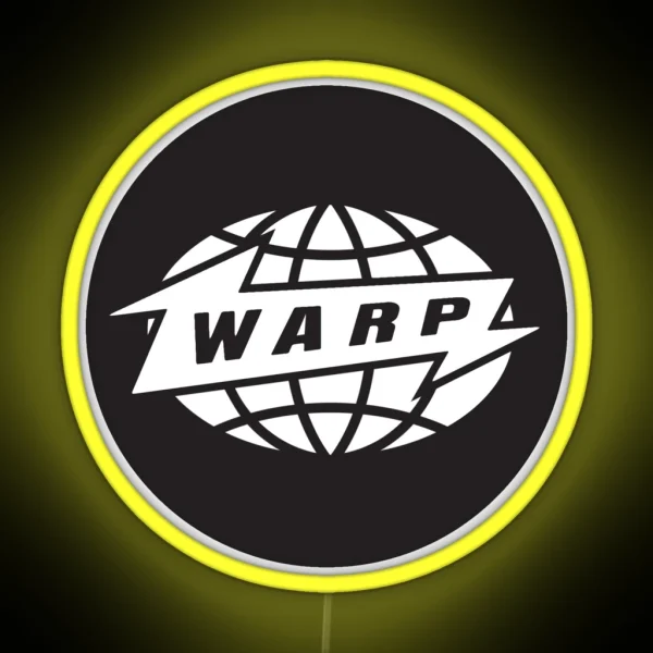 Warp Black RGB Neon Sign