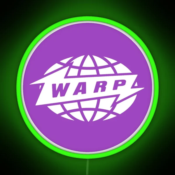 Warp Purple RGB Neon Sign