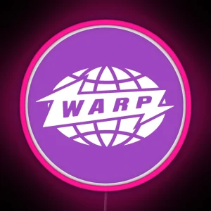 Warp Purple RGB Neon Sign