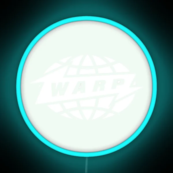 Warp White RGB Neon Sign