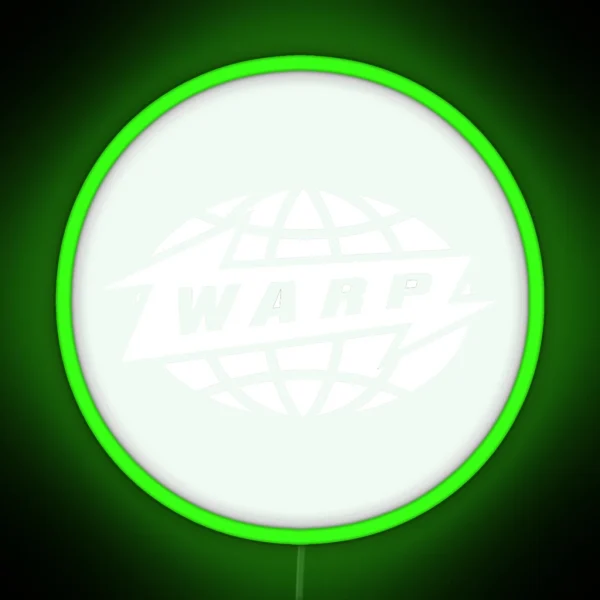 Warp White RGB Neon Sign