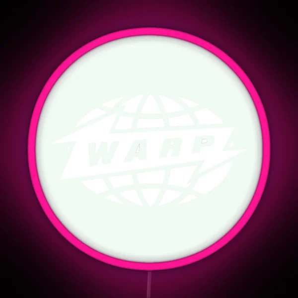 Warp White RGB Neon Sign