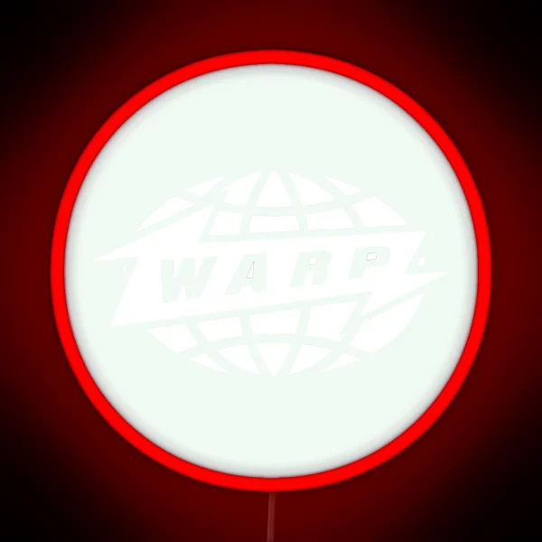 Warp White RGB Neon Sign