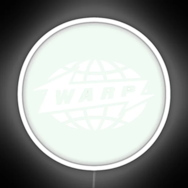Warp White RGB Neon Sign