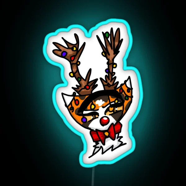 Warrior Cats Christmas Mapleshade Design RGB Neon Sign