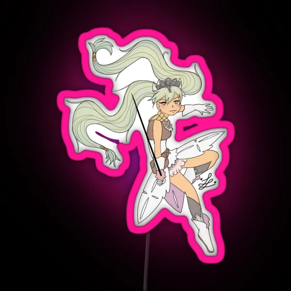 Warrior Princess RGB Neon Sign
