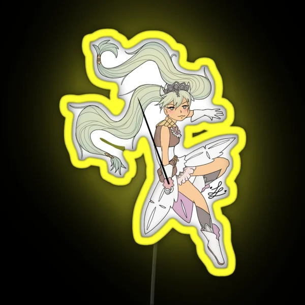 Warrior Princess RGB Neon Sign
