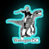 Vibrant Washington BC City Center RGB LED Neon Sign Decoration Artwork