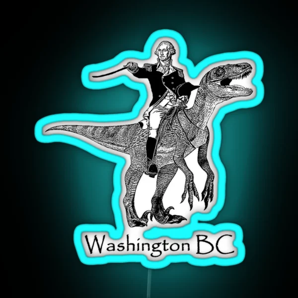 Washington BC RGB Neon Sign