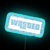 Vibrant neon bar decor with bold rgb color scheme