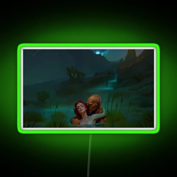 Wasteland Respite RGB Neon Sign