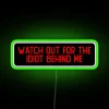 Eye-Catching Cool Biker Neon Sign Adds Edgy Home Decor Humor