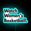 Neon Sports Decorations for Women's Basketball Fans and Enthusiasts Only