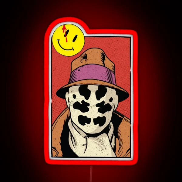 Watchmen Rorschach RGB Neon Sign