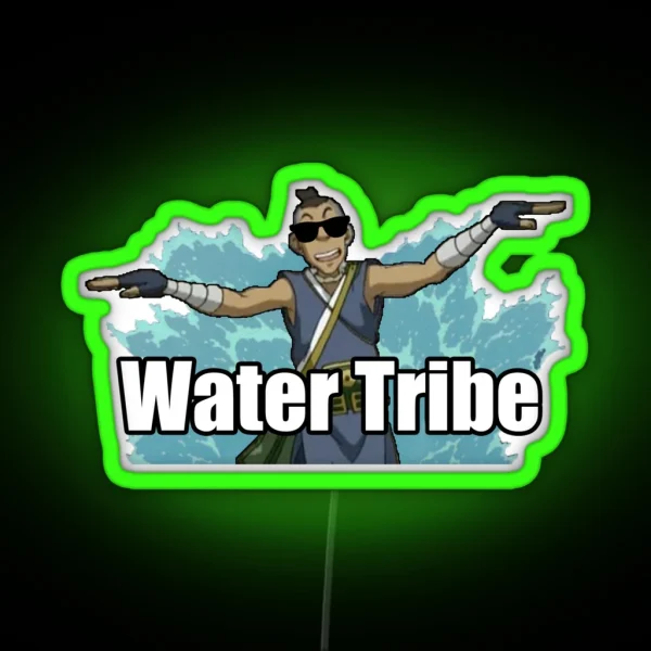 Water Tribe RGB Neon Sign