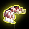 Customizable LED Wine Bottle and Glass Bar Sign Display Decorations