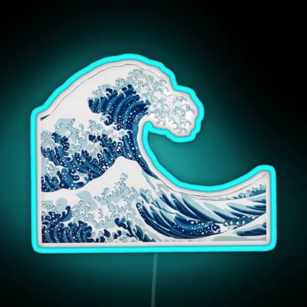 Wave Led RGB Neon Sign