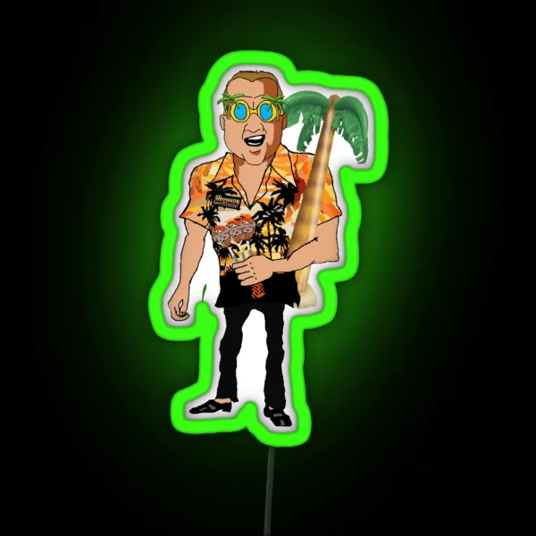Wayne Hawaii 501 Mardle RGB Neon Sign