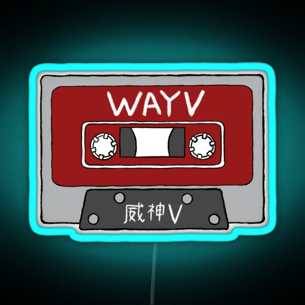 WAYV CASSETTE RGB Neon Sign