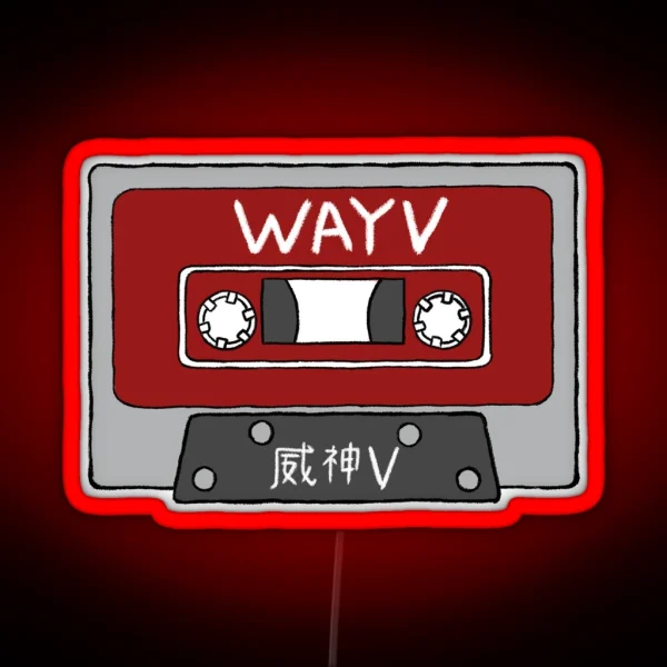 WAYV CASSETTE RGB Neon Sign