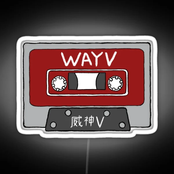 WAYV CASSETTE RGB Neon Sign