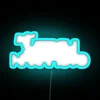 Neon Cryptocurrency Wall Decor Inspired by the Mysterious Bitcoin Creator