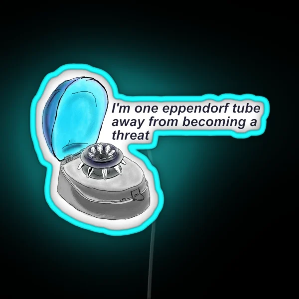 We Are All Desk Top Centrifuges RGB Neon Sign