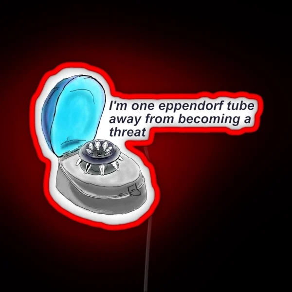 We Are All Desk Top Centrifuges RGB Neon Sign