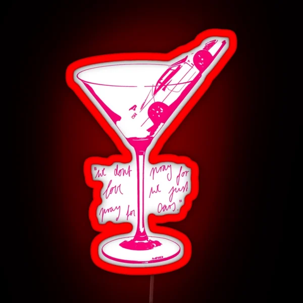 We Don T Pray For Love The Weeknd RGB Neon Sign