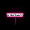 RGB LED Sign Displaying Quirky Quote from The Weeknd's Starboy Album