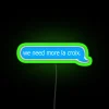 Neon LaCroix lovers will adore this humorous home decor accessory