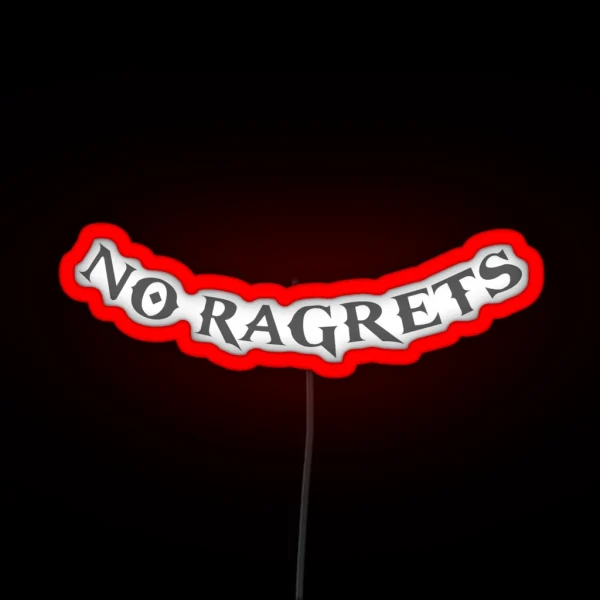 We Re The Millers No Ragrets Scotty P RGB Neon Sign