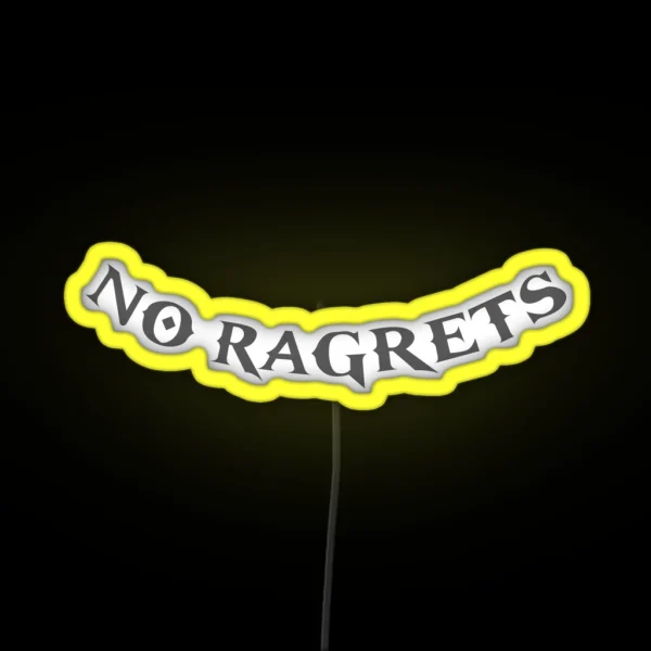 We Re The Millers No Ragrets Scotty P RGB Neon Sign