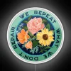Neon Home Decor Sign with Inspirational Quote About Impermanence