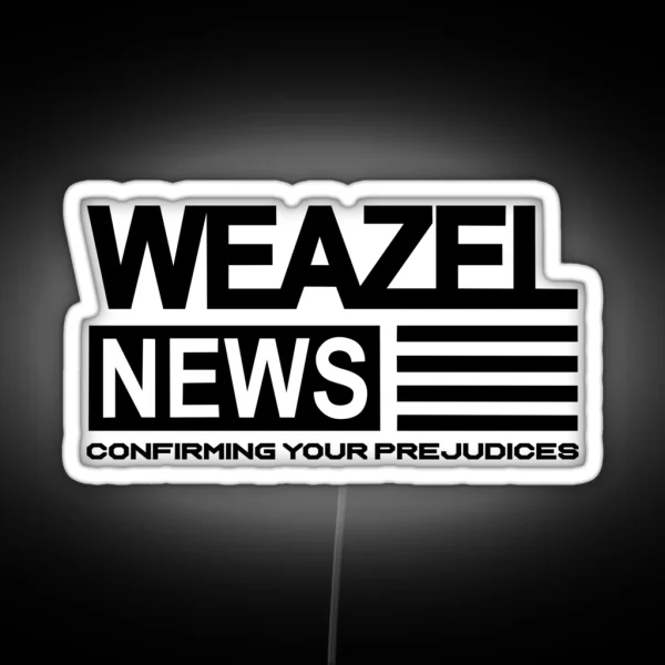 Weazel News RGB Neon Sign