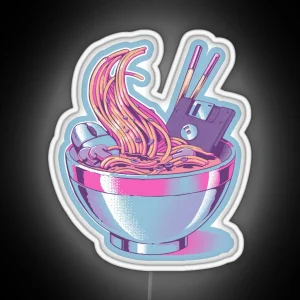 Web Ramen Led RGB Neon Sign