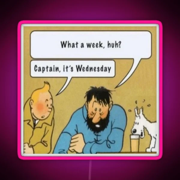 Wednesday RGB Neon Sign