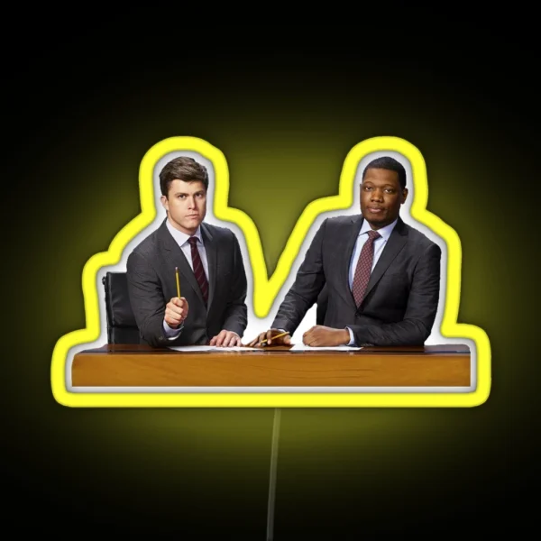 Weekend Update SNL RGB Neon Sign