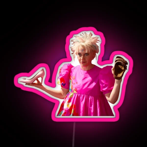 Weird Barbie RGB Neon Sign