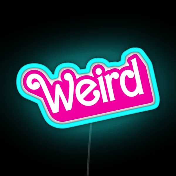 Weird Barbie RGB Neon Sign