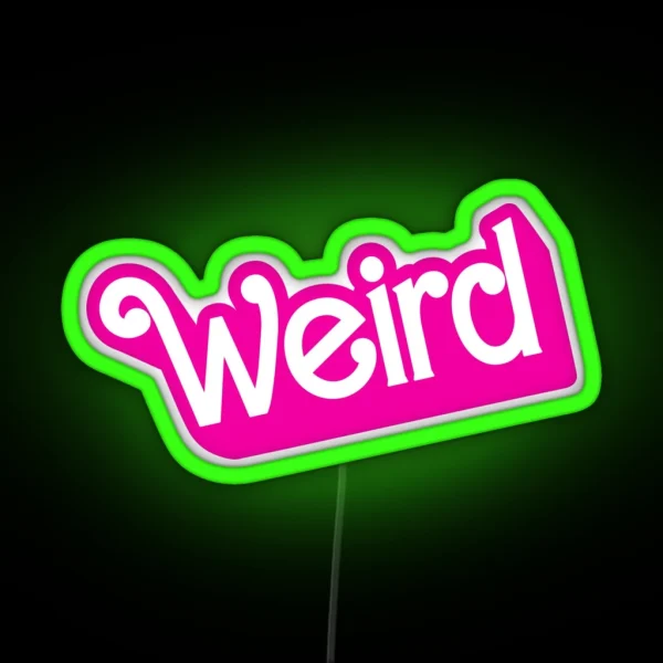 Weird Barbie RGB Neon Sign