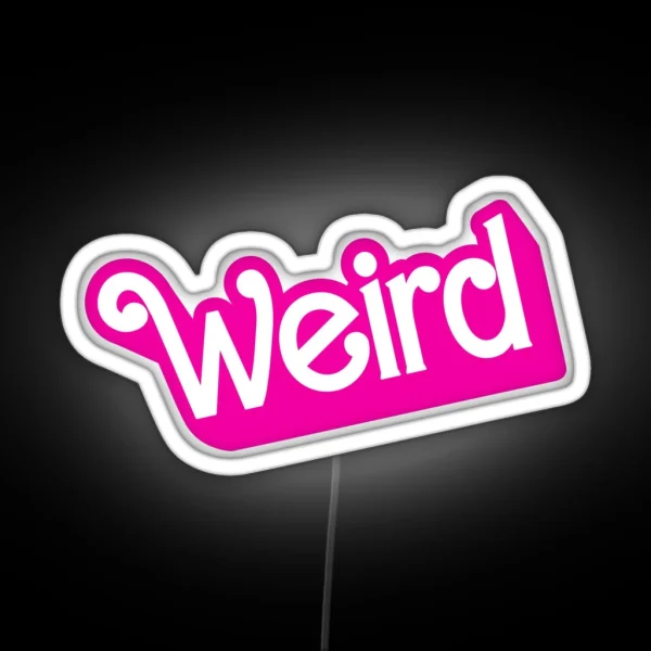 Weird Barbie RGB Neon Sign
