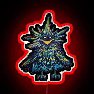 Weird Bird RGB Neon Sign