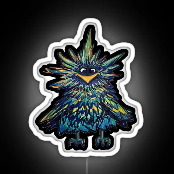 Weird Bird RGB Neon Sign