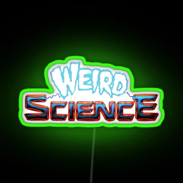 Weird Science RGB Neon Sign